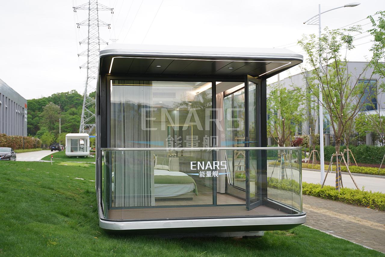 未来之选:可移动太空舱民宿能量舰,文旅新体验