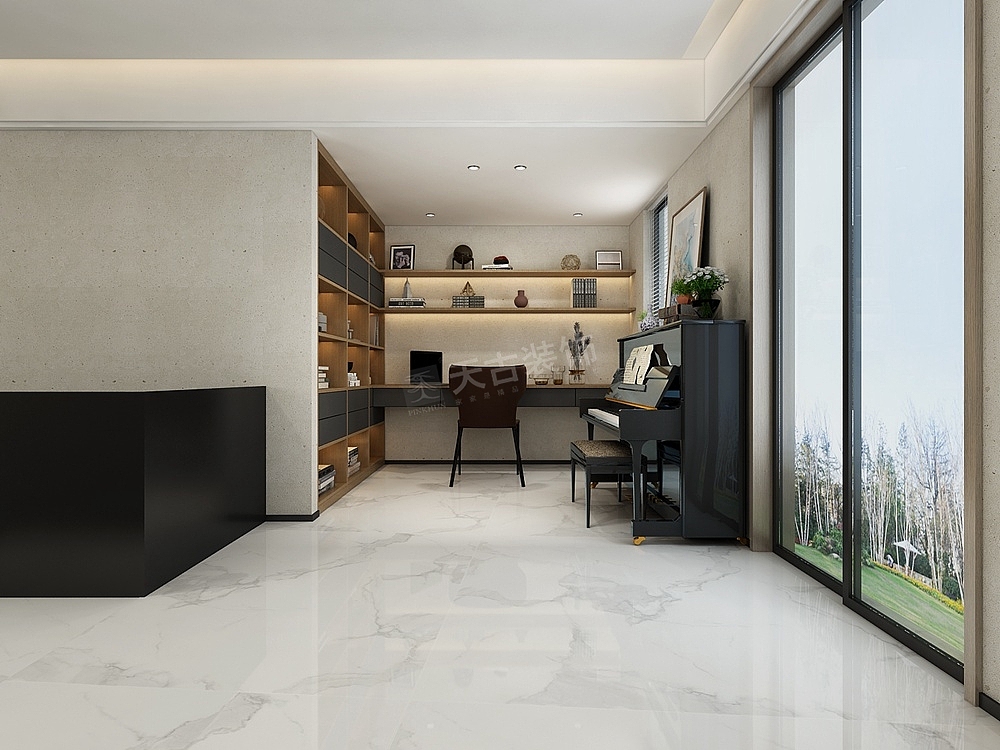 北大资源紫境府装修,280平米跃层户型设计