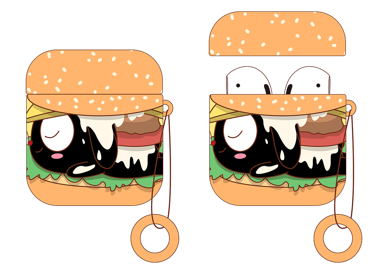 小墨耳机收纳盒（图ZMzU0MDg5NzIw） - 其他动漫 - 站酷设计师墨宝家族原创素材 - 站酷ZCOOL