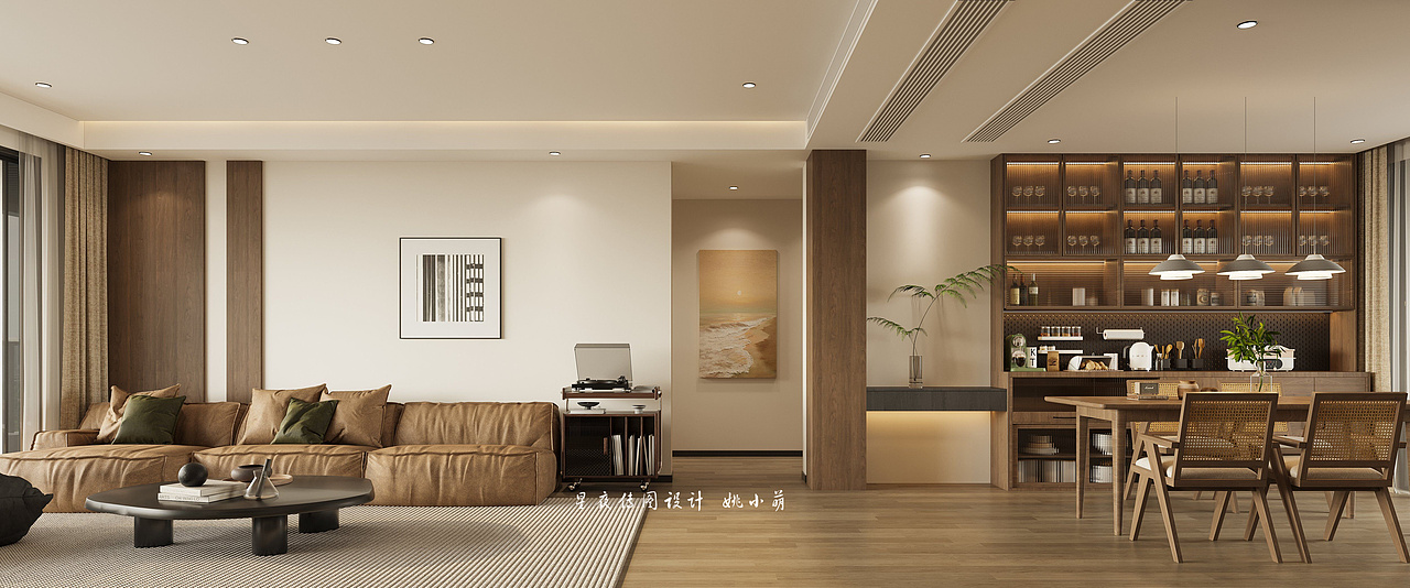 原木风格，打造简约自然的家居空间！