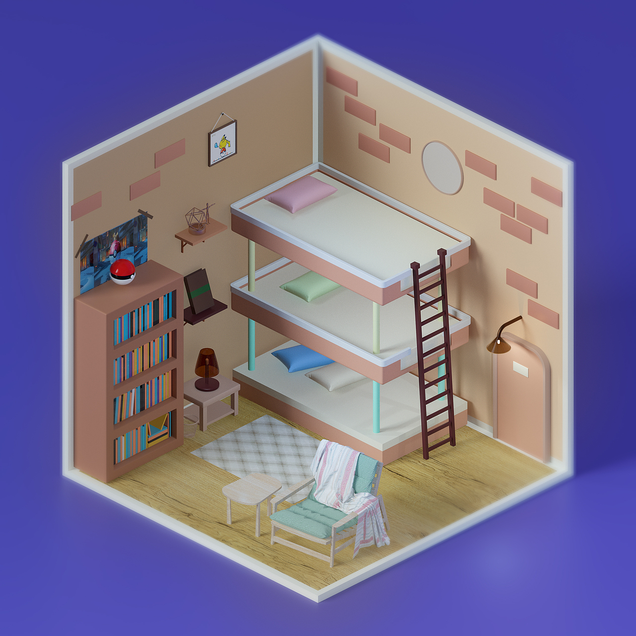 某童鞋的C4D课堂04期第一章【学生作业】整理（图ZMzA1MTg0MzYw） - 其他三维 - 站酷设计师某童鞋原创素材 - 站酷ZCOOL