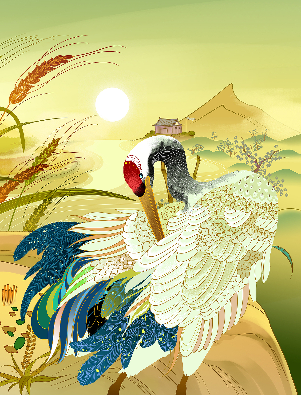 东坡躬耕（图ZMzQ5ODgzNzg0） - 商业插画 - 站酷设计师宅塘原创素材 - 站酷ZCOOL