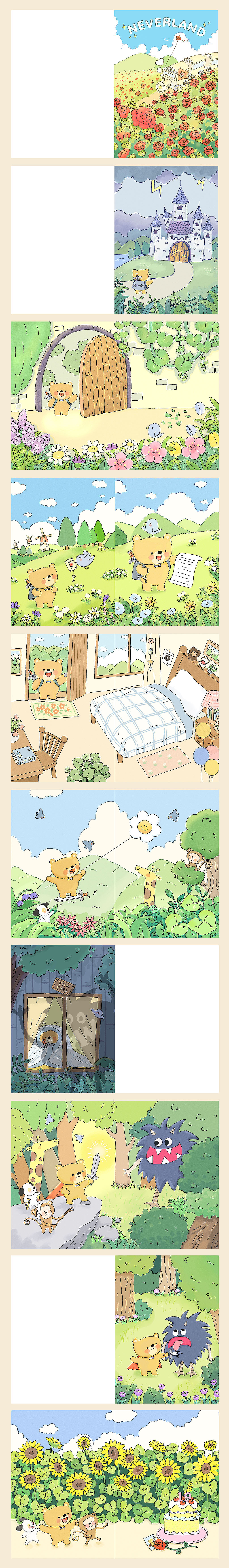 小熊的冒险之旅