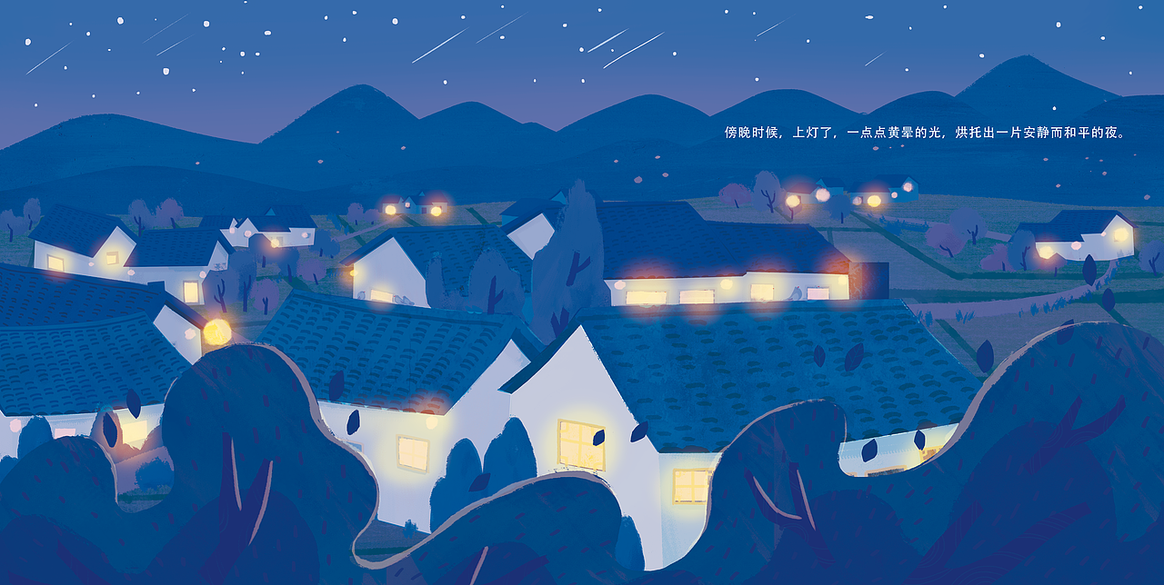 绘本插画《名家自然故事》—《春》(图ZMzYyOTE4NjI4) - 绘本 - 站酷设计师蔚蓝Lann原创素材 - 站酷ZCOOL