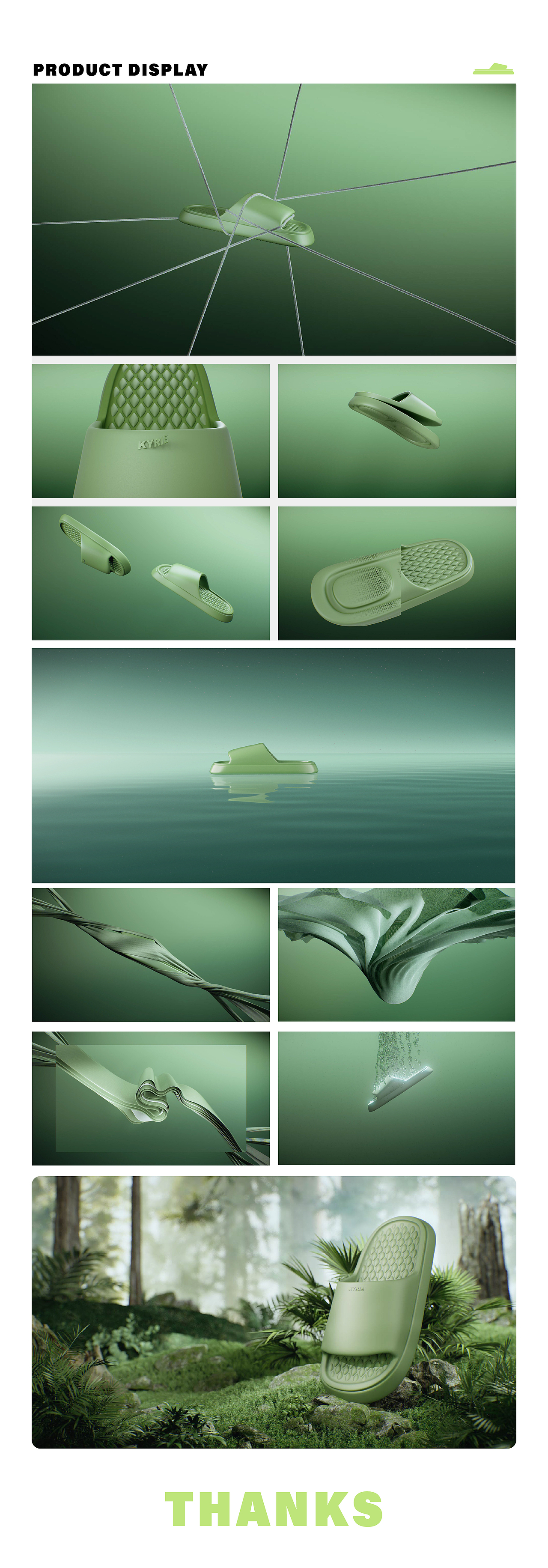 KYRIE拖鞋丨产品动画（图ZMzcwMjM0ODIw） - 动画/影视 - 站酷设计师KyrieHo原创素材 - 站酷ZCOOL