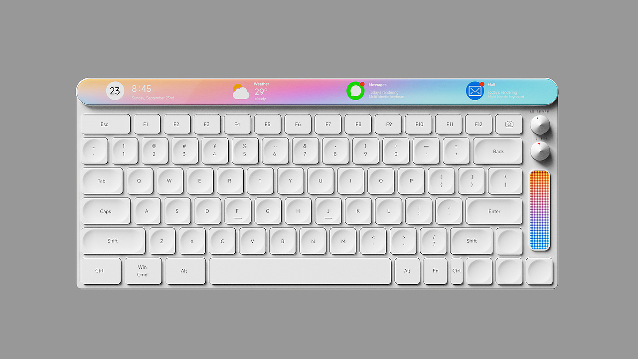 键盘产品设计渲染【设计师键盘】