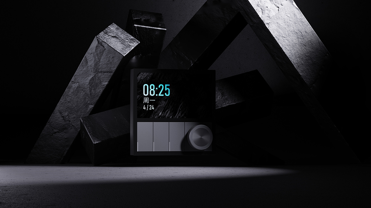 IOT智能开关、旋钮开关、开关面板设计