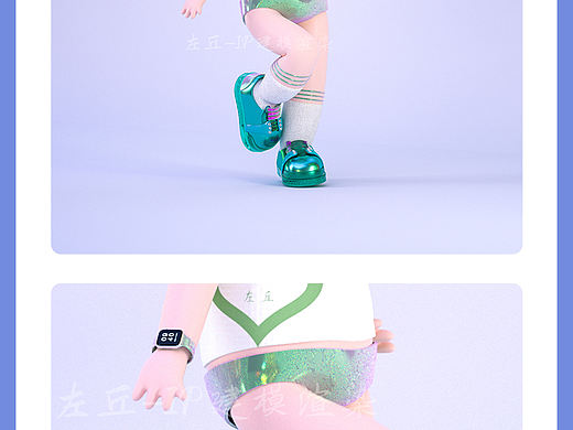 原創(chuàng)IP設(shè)計(jì)-3DIP建模渲染-潮玩吉祥物（個(gè)人主頁-ZNjA2ODAxNjA=） - 人物/生物 - 站酷設(shè)計(jì)師左丘原創(chuàng)素材 - 站酷ZCOOL