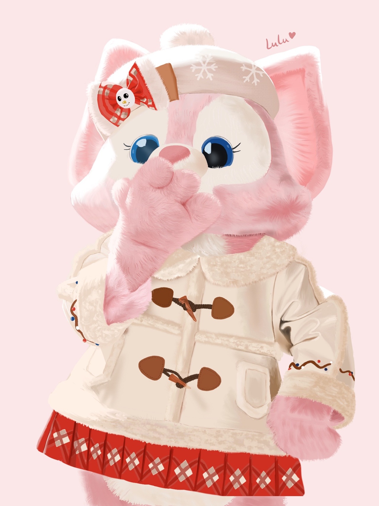 玲娜贝儿iPad绘画