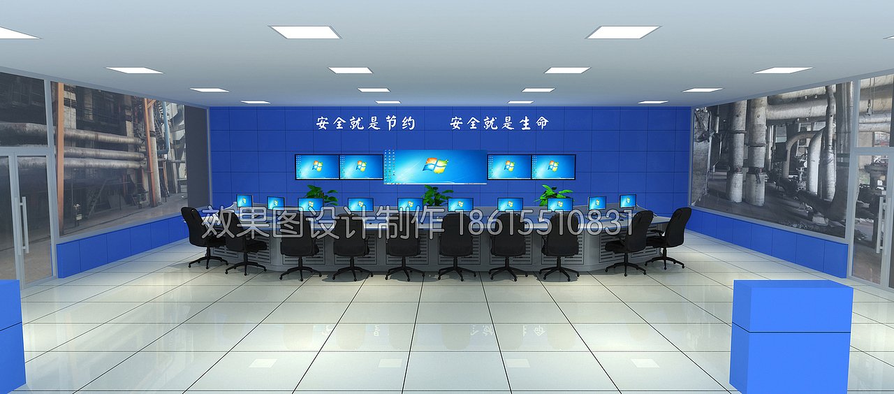 机房监控室大屏操作台会议室服务机柜（图ZMzQ0MTk3Njgw） - 建筑/空间 - 站酷设计师若雅图像原创素材 - 站酷ZCOOL