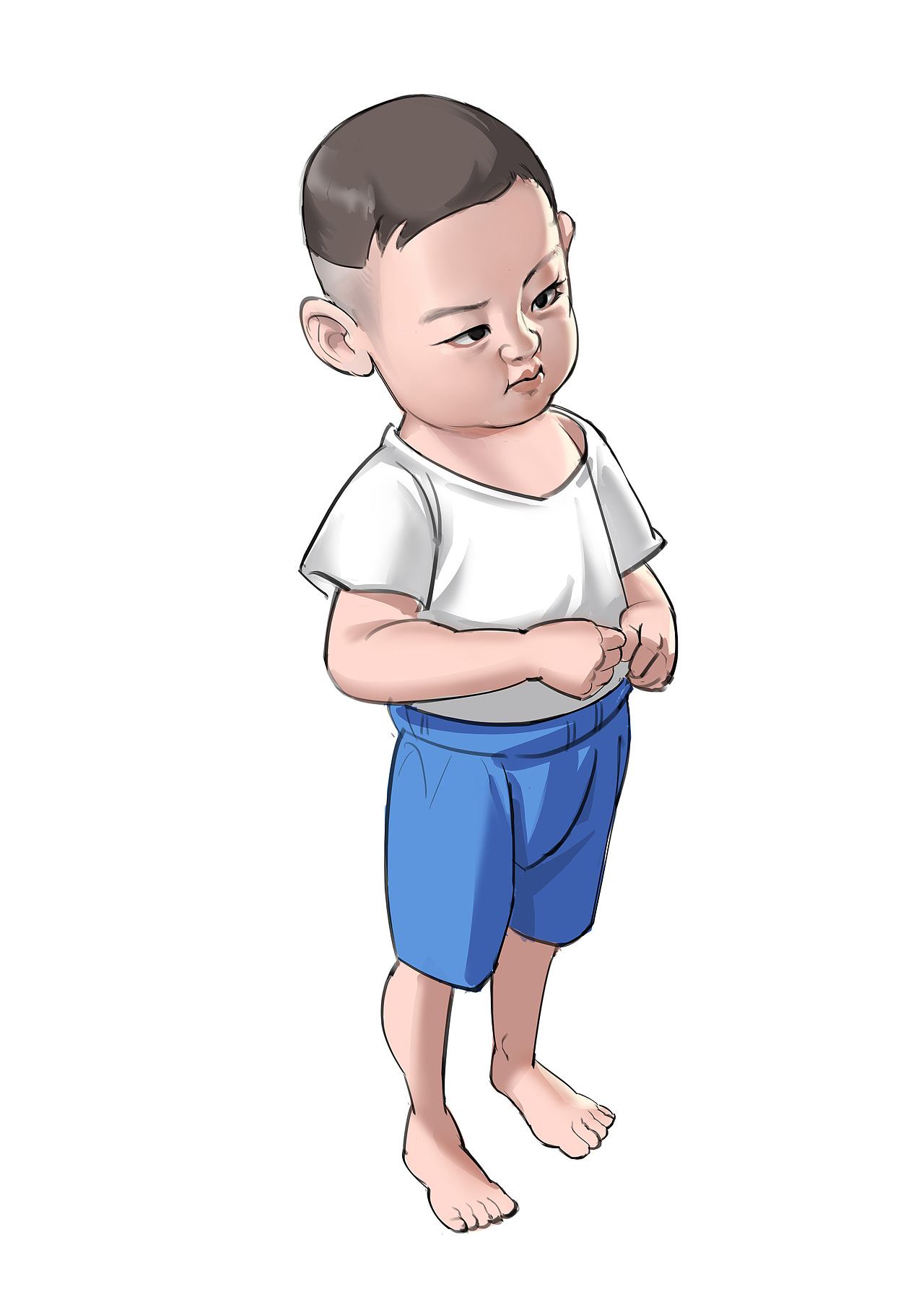 速涂一張我的大外甥（圖ZMzIzNjkxMTc2） - 創(chuàng)作習(xí)作 - 站酷設(shè)計(jì)師奔跑的帶魚原創(chuàng)素材 - 站酷ZCOOL