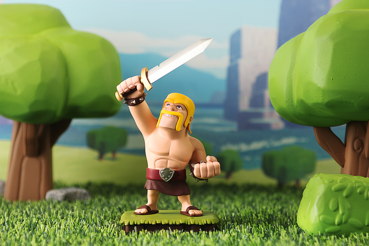 部落沖突皇室戰(zhàn)爭(zhēng) | 手辦研發(fā)（圖ZMzA1Mzk5MTUy） - 玩具 - 站酷設(shè)計(jì)師白焰工作室原創(chuàng)素材 - 站酷ZCOOL