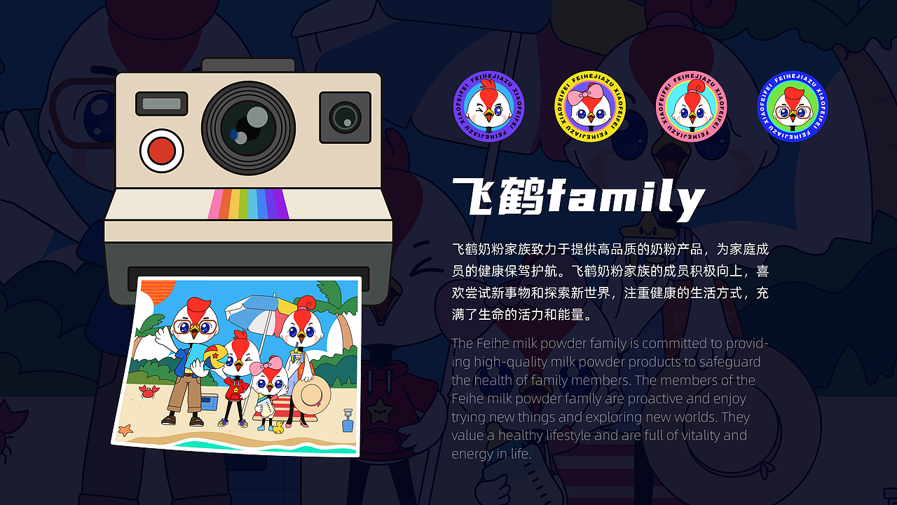 飞鹤家族-飞常出道（图ZMzM4Njg3MjQ4） - IP形象 - 站酷设计师柏霖smile原创素材 - 站酷ZCOOL