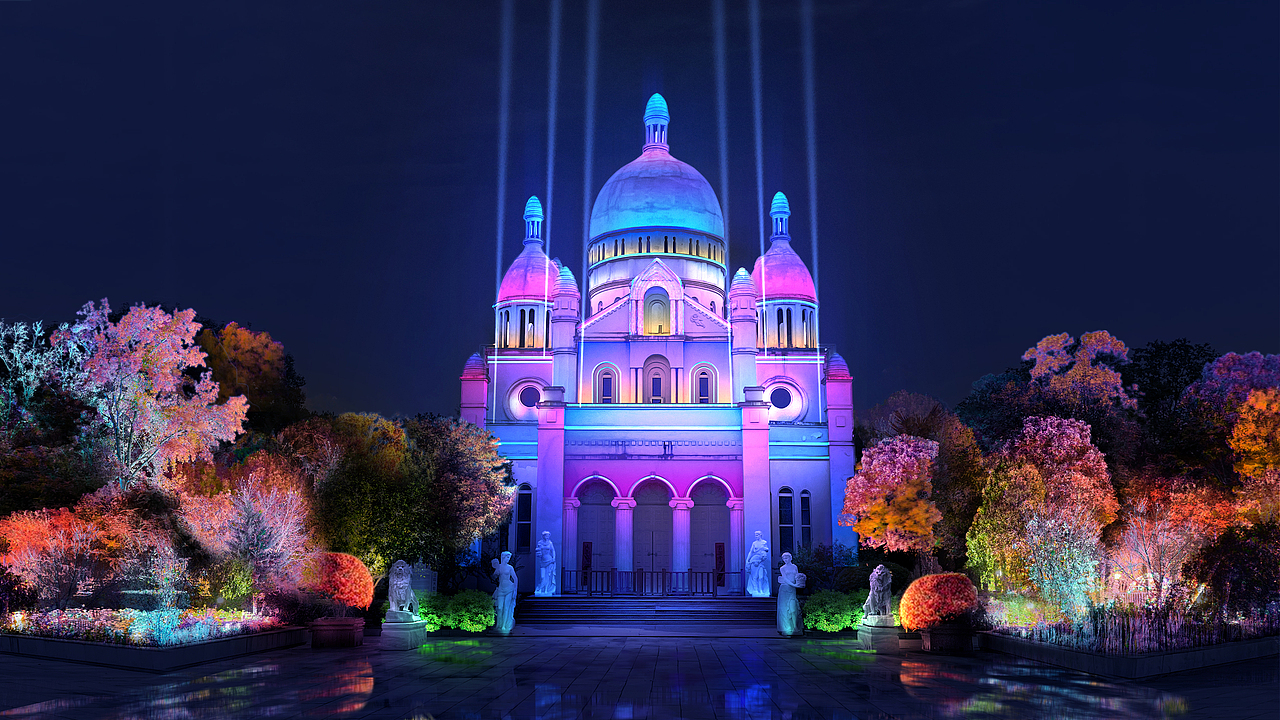 【亮化】建筑亮化