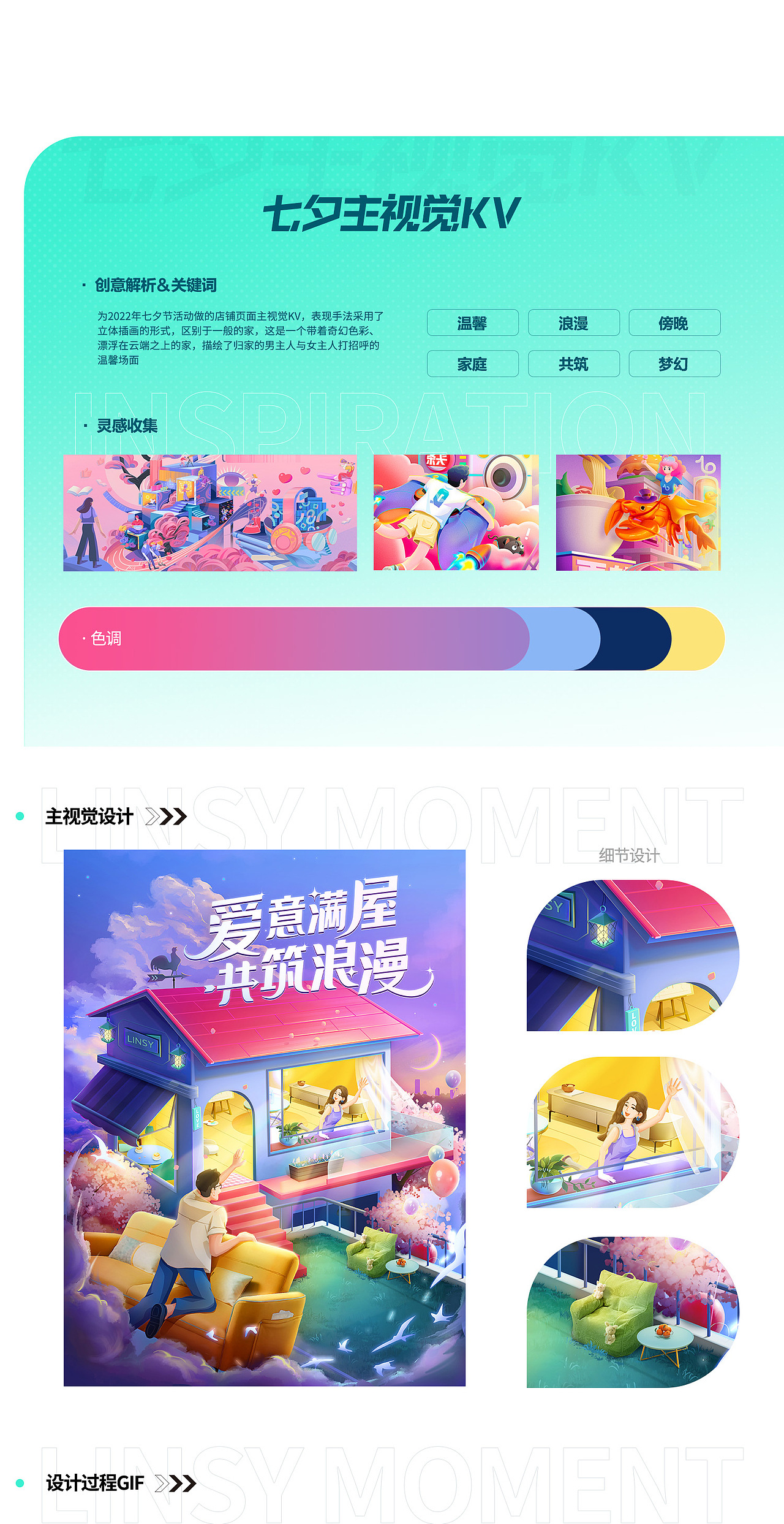 林氏木业【2022年插画视觉分享】