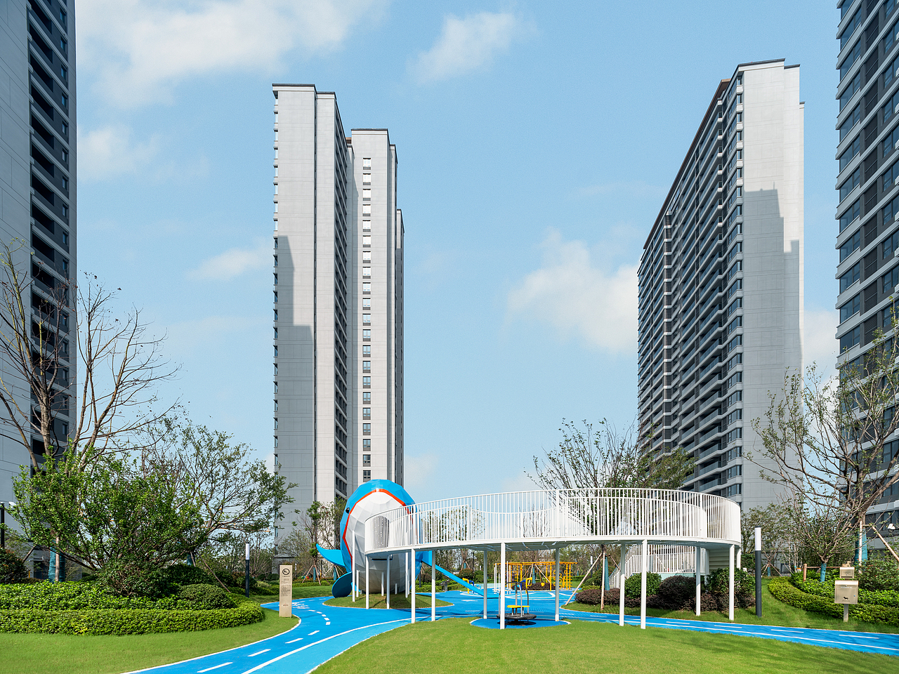 建筑景观｜爱情溪岸花园大区交付