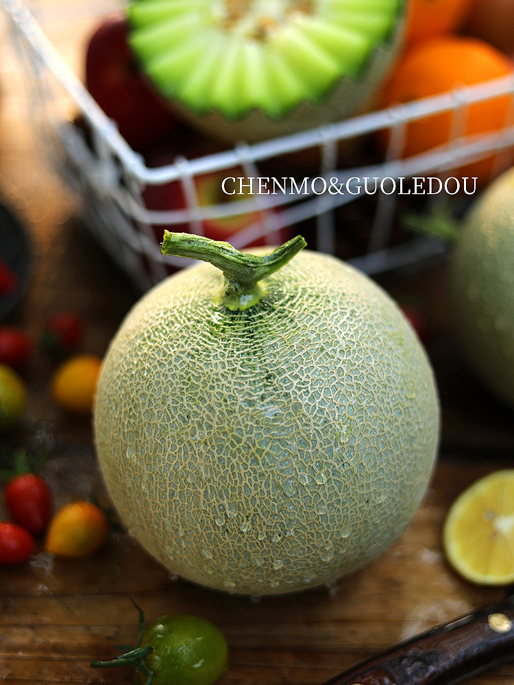 冰淇淋网纹蜜瓜随拍 海阳蜜瓜好吃的很（图ZMzY4MDY4NDQ4） - 产品摄影 - 站酷设计师陈默工作室原创素材 - 站酷ZCOOL