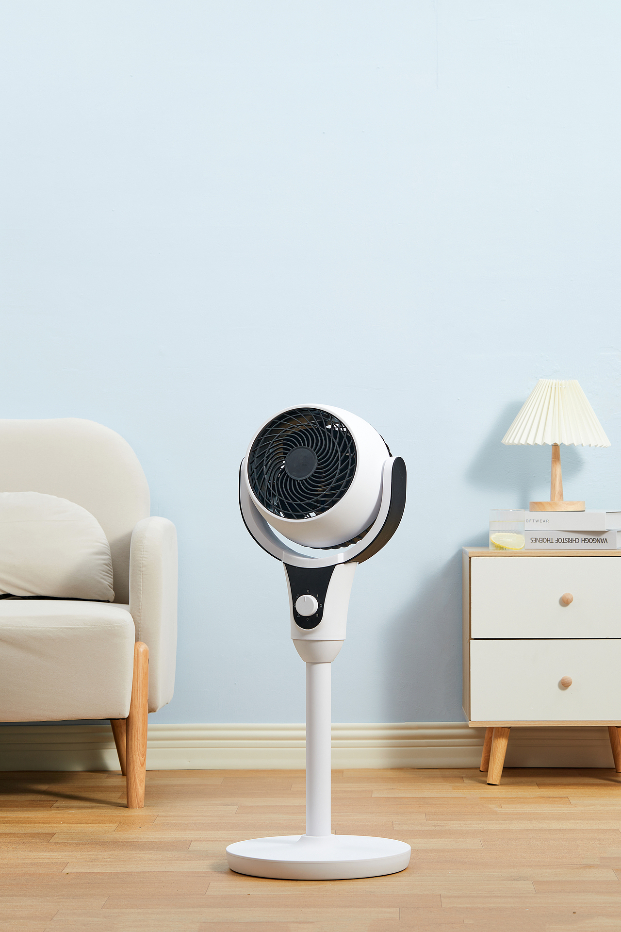 电商摄影 立式空气循环电扇 