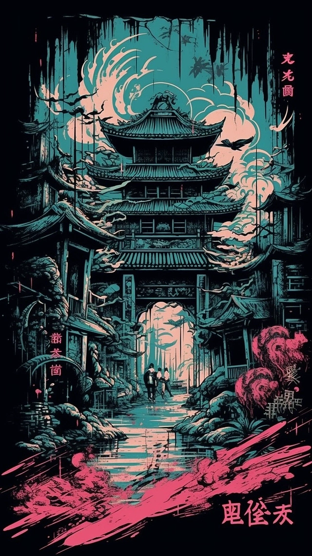 Midjourney创作风景类作品（图ZMzQxNjI2MzM2） - AI作品 - 站酷设计师婼辰熙原创素材 - 站酷ZCOOL