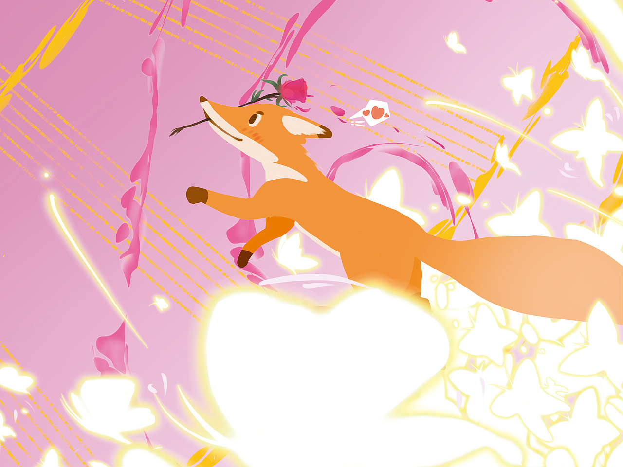 邂逅#粉嫩多巴胺少女#《约定相遇》（图ZMzQ0MTczOTcy） - 商业插画 - 站酷设计师西伯利亚猹原创素材 - 站酷ZCOOL