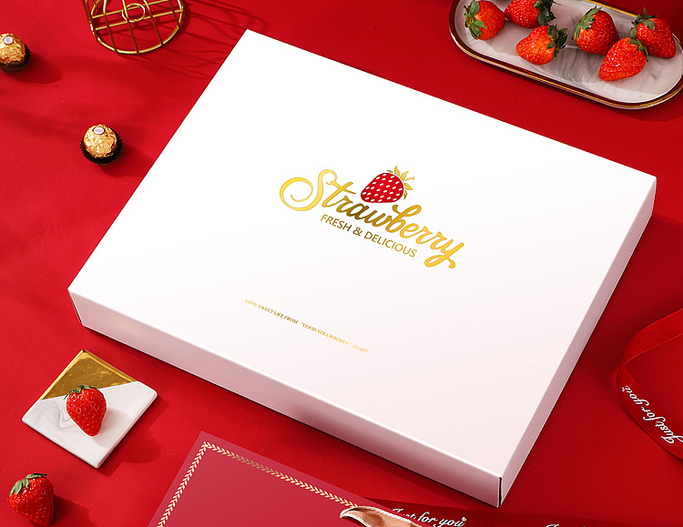 草莓通版礼盒设计（图ZMjk4ODIyOTQ0） - 包装 - 站酷设计师晒太阳的三毛原创素材 - 站酷ZCOOL