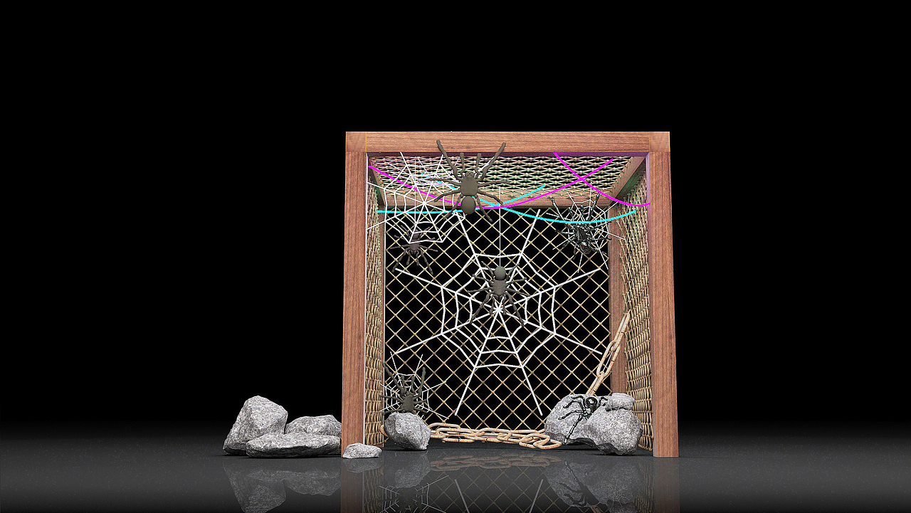 欢乐谷 万圣节 线下街区 网红街 街区装饰 赛博街区