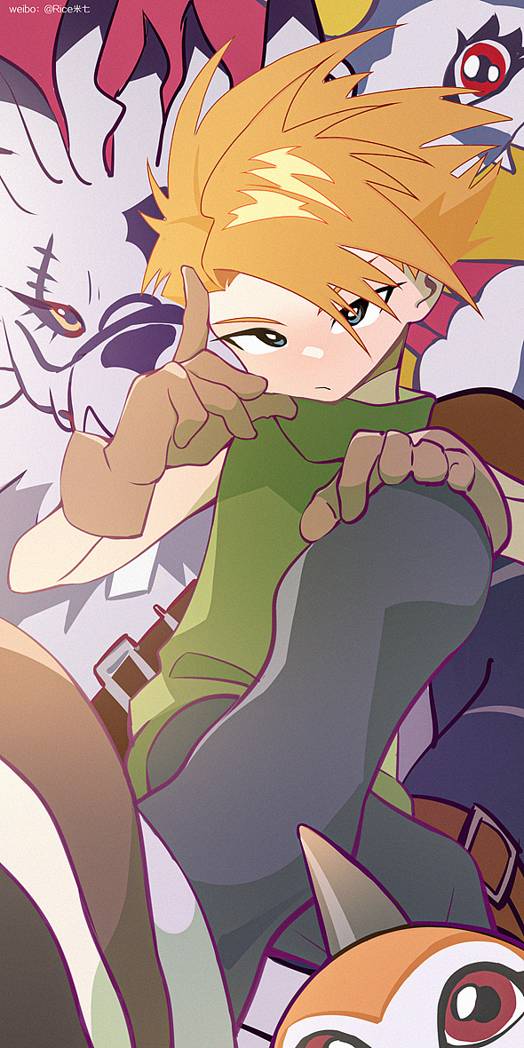 原创-数码宝贝全员同人图