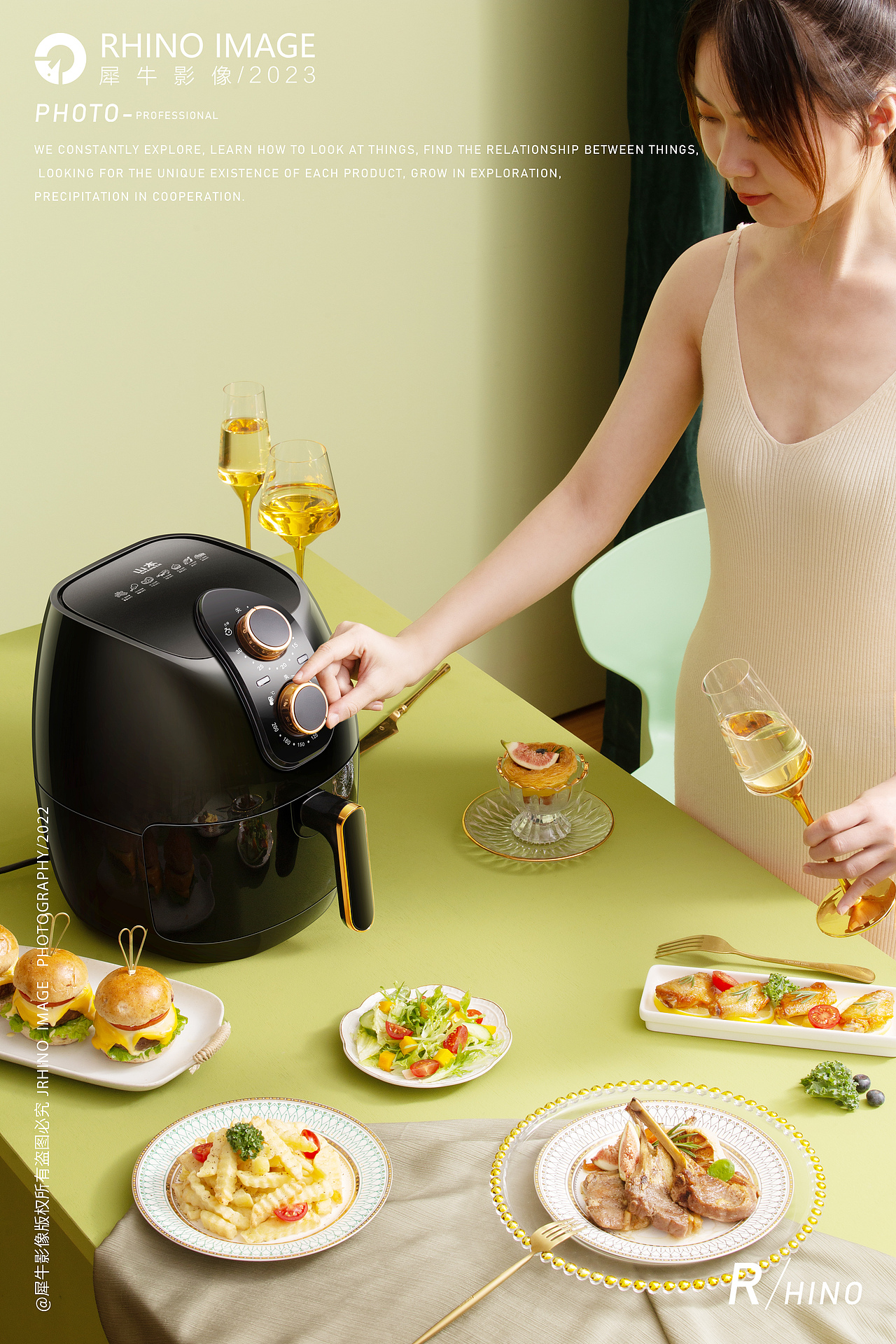 空气炸锅 | 小家电 | 犀牛影像（图ZMzU2MTkwMTA0） - 产品摄影 - 站酷设计师犀牛影像原创素材 - 站酷ZCOOL