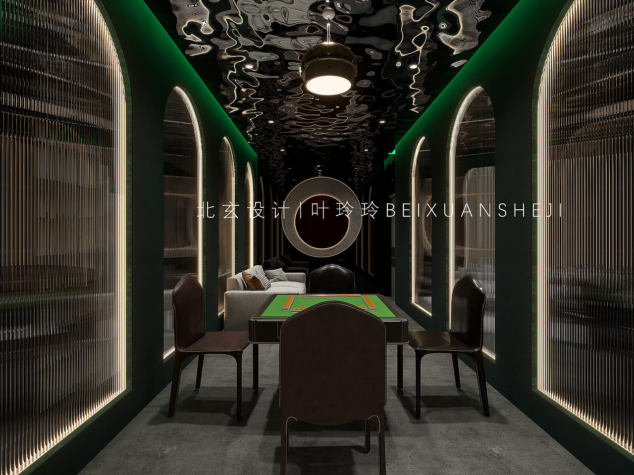 棋牌室设计丨聚众作乐