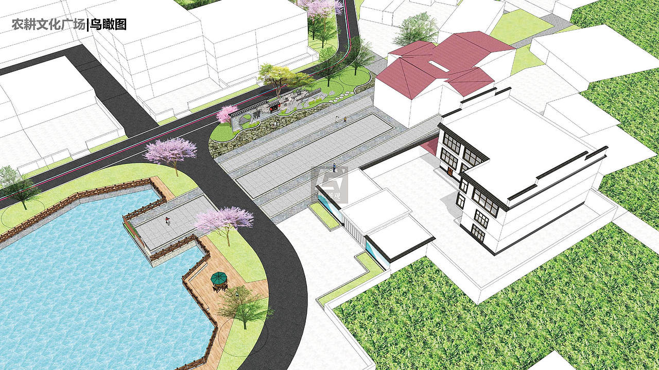 飞翔主题体验地，南康龙回方塘闲钓 农耕广场/侘寂景观（图ZMzM1NTk3NjY0） - 景观设计 - 站酷设计师诧迹景观原创素材 - 站酷ZCOOL