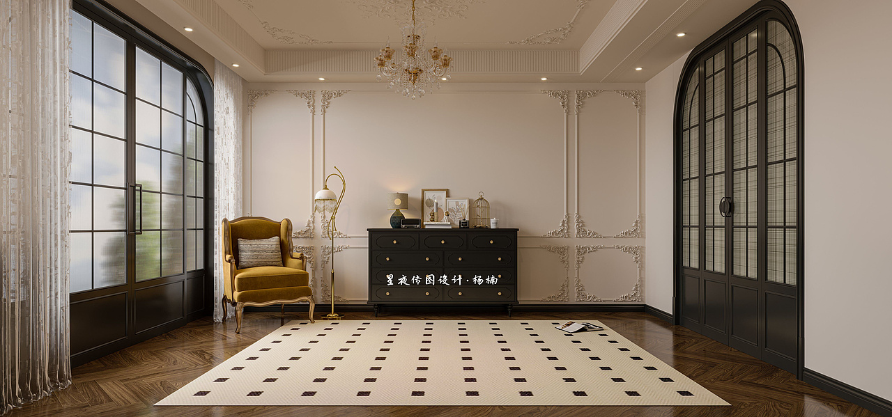 法式复古风别墅｜生活如浪漫的诗篇！