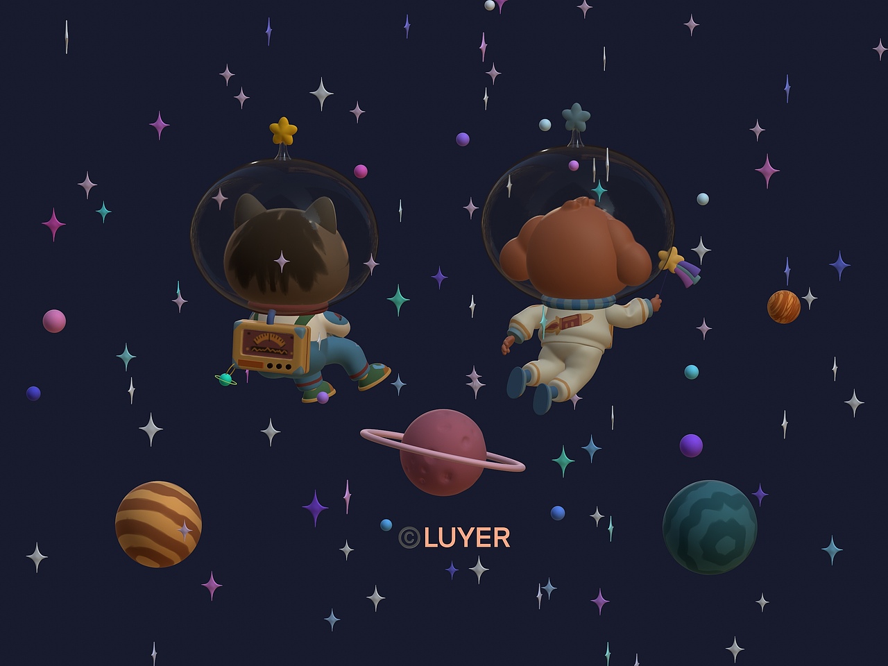 Nomad 建模| 为狗子猫子创造的宇宙