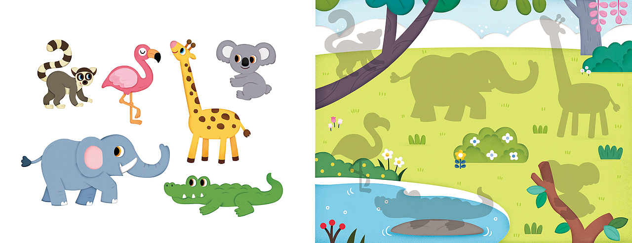 今年画的几本安静书