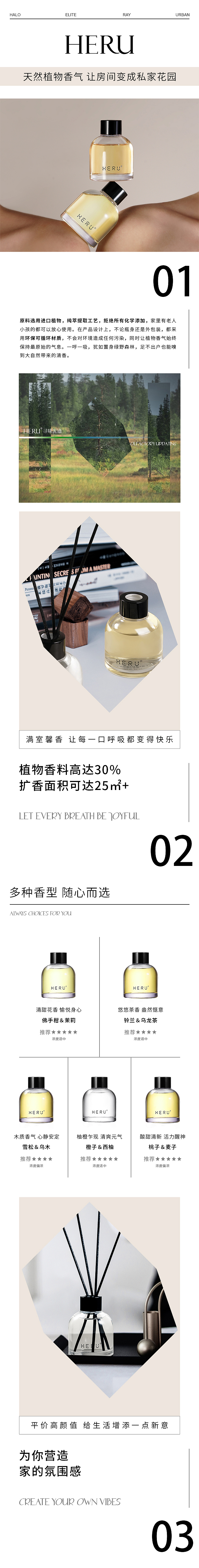 无火香薰详情页