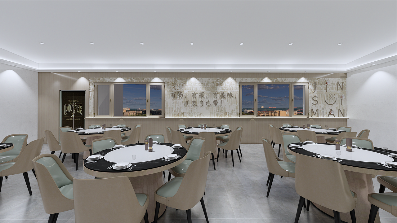 网红私房菜餐厅设计