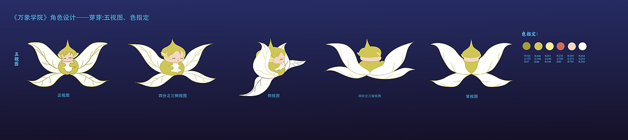 《万象学院》app ip 角色设计（图ZMzY5ODQ2MjA4） - IP形象 - 站酷设计师一笔一hua原创素材 - 站酷ZCOOL