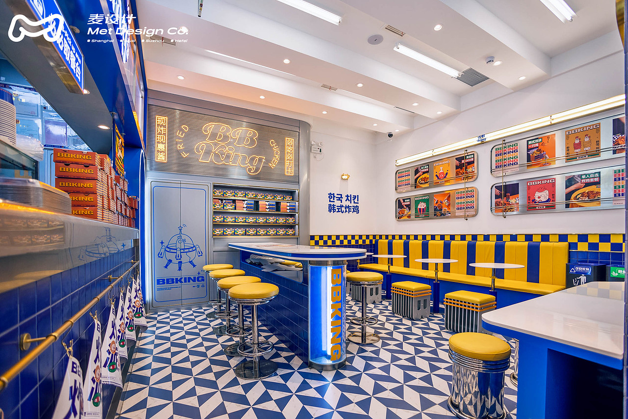 【全案作品】必必鸡 |快餐门店如何打造差异化的潮空间（图ZMzIxNTY0NDY4） - 酒店餐饮设计 - 站酷设计师无锡麦设计原创素材 - 站酷ZCOOL