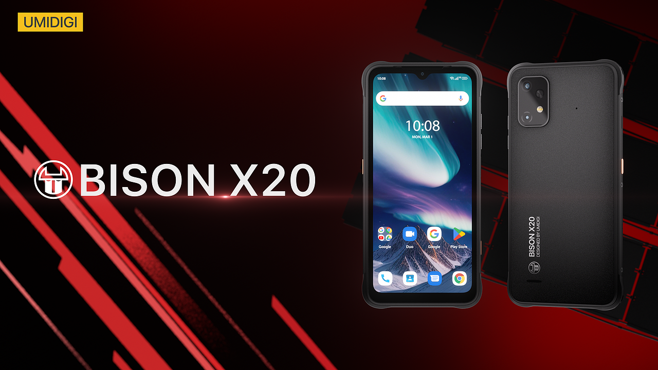 Umidigi BISON X20 手机动态设计（图ZMzY0NzIwNTQ0） - 产品 - 站酷设计师AAAnk原创素材 - 站酷ZCOOL