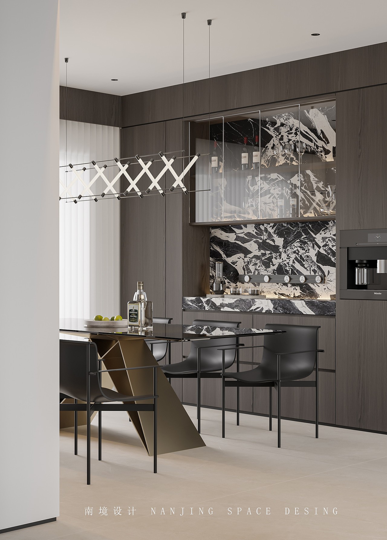 现代简约客餐厅（图ZMzMyNDE4MDUy） - 家装设计 - 站酷设计师原本一效果图表现原创素材 - 站酷ZCOOL