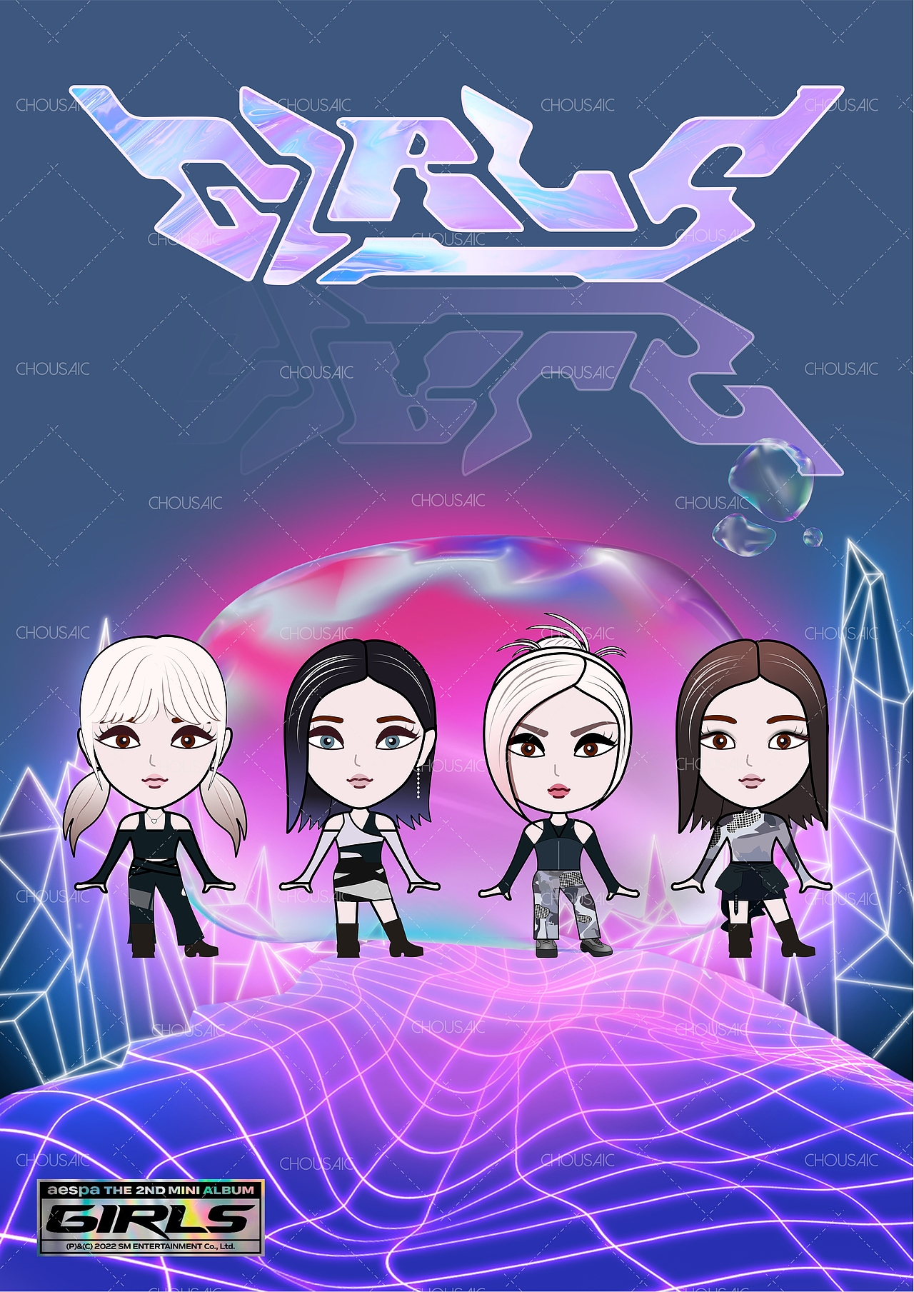 aespa女团ip形象设计 | 旷野里的女孩们