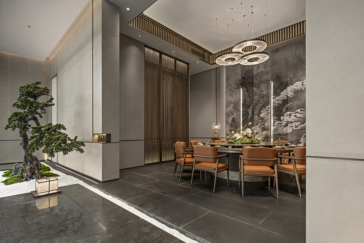 盘石设计 | 1300㎡中式设计，千年弦歌，续写宋代风雅（图ZMzI0ODg0ODQw） - 商业空间设计 - 站酷设计师深圳盘石设计原创素材 - 站酷ZCOOL