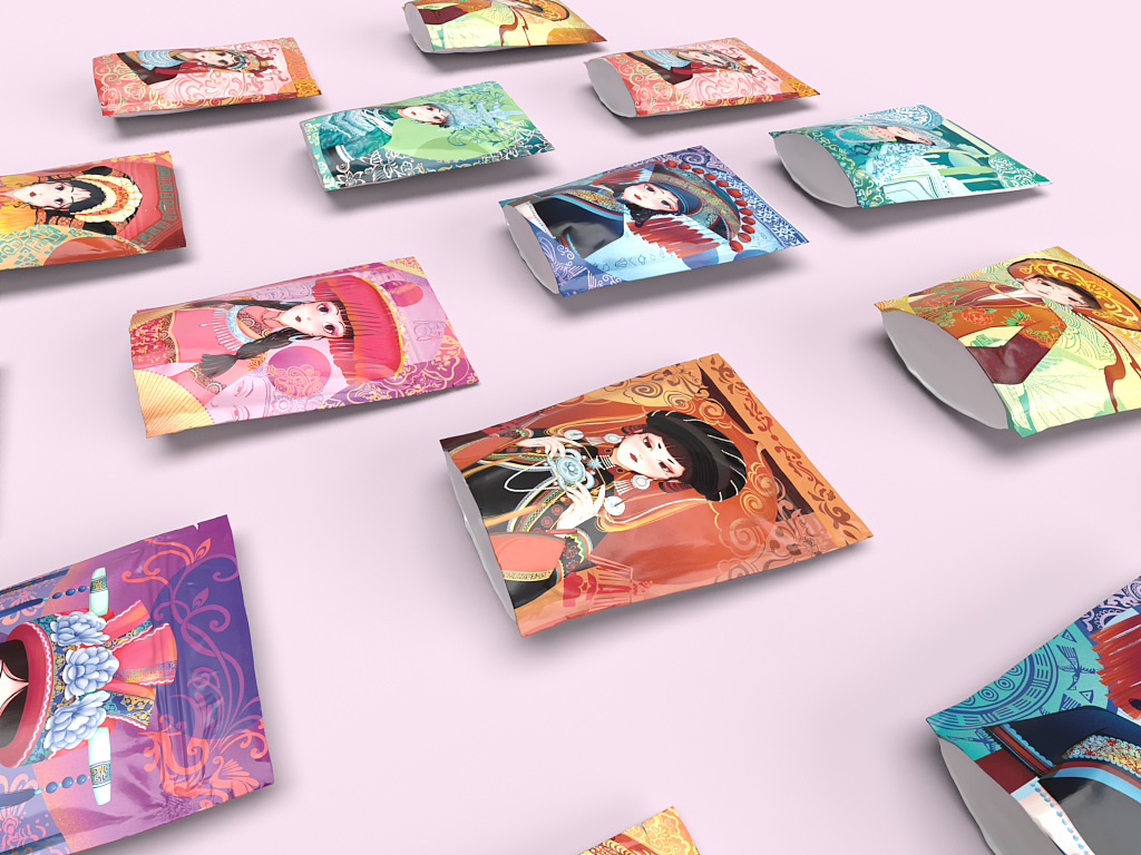 民族之拾贰（图ZMzM1ODMyMzgw） - 商业插画 - 站酷设计师山也拾墨原创素材 - 站酷ZCOOL