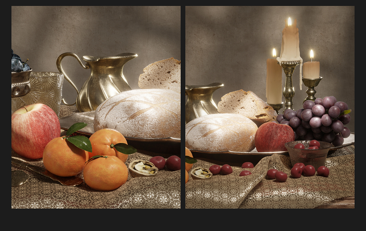 油画场景渲染（图ZMzM4NTg0NzY4） - 场景 - 站酷设计师姚姚不吃饭原创素材 - 站酷ZCOOL