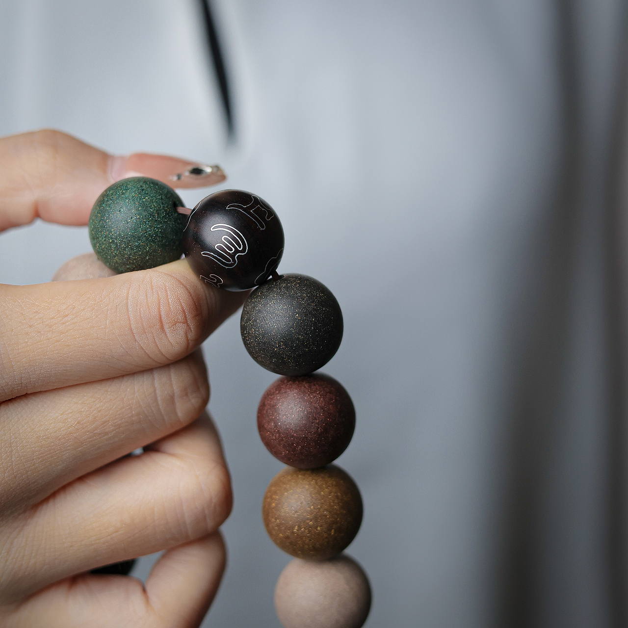 文玩手串之合香珠