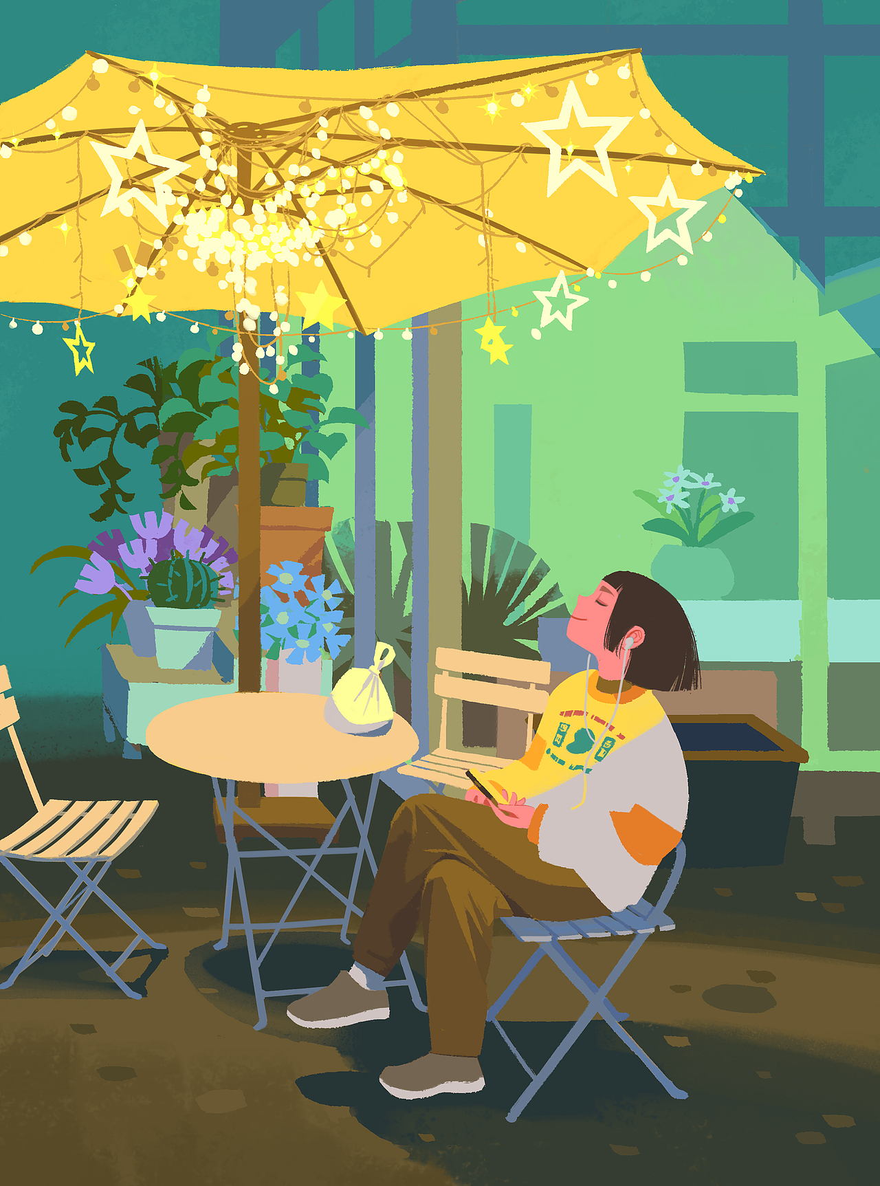 都是夜（图ZMzQ5MTQwNDY4） - 儿童插画 - 站酷设计师洛洛洲原创素材 - 站酷ZCOOL