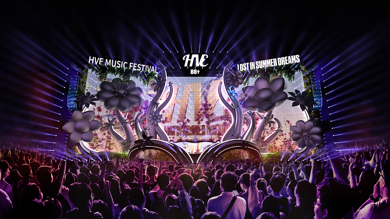欢乐谷HVE电音节（图ZMzQyMDI0OTYw） - 场景 - 站酷设计师吃一个甜甜圈原创素材 - 站酷ZCOOL
