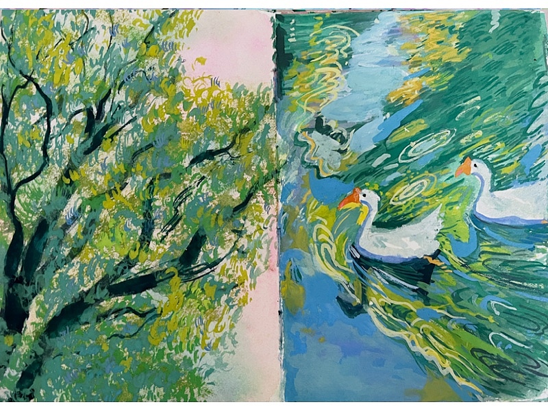 关于树的一些随笔（图ZMzY3MzkzODMy） - 绘画 - 站酷设计师背着梦想的大力士原创素材 - 站酷ZCOOL