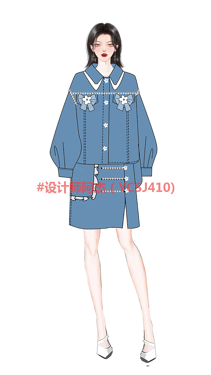 女装原创创意设计手稿（图ZMzE2NzExNDky） - 休闲/流行服饰 - 站酷设计师广州服装设计师原创素材 - 站酷ZCOOL