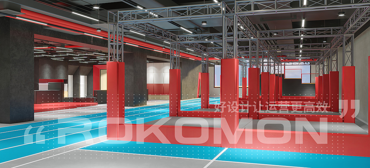 火箭侠 | 杭州 · NUZAR青少年运动中心（图ZMzA1MDgwMDUy） - 商业空间设计 - 站酷设计师比比比比比比巴卜原创素材 - 站酷ZCOOL