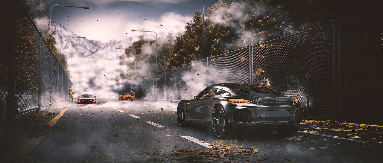 Racing Factory_憨批玩CG-站酷ZCOOL